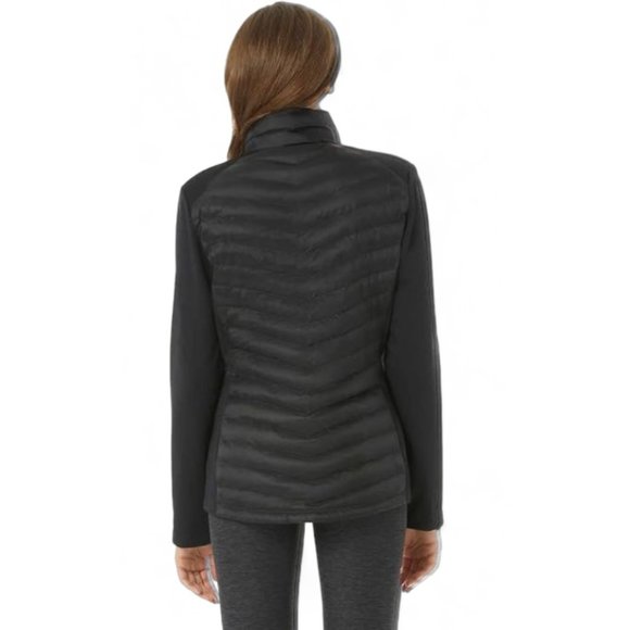 New 32 Degrees Heat Women’s Ultra Light Mixed Media Jacket – Size L - Picture 3 of 11